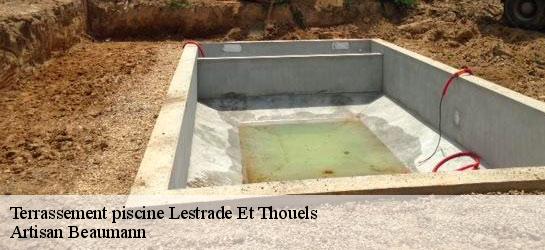 Terrassement piscine  12430